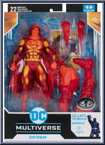 Superman (Red) (Platinum Edition) from DC Multiverse - Justice League Task Force manufactured by McFarlane [Front]