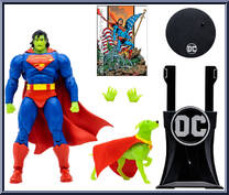 Superman & Krypto (Platinum Edition) from DC Multiverse - Return of Superman manufactured by McFarlane [Loose]