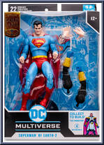 Superman of Earth-2 (Gold Label) from DC Multiverse - Crisis on Infinite Earths manufactured by McFarlane [Front]