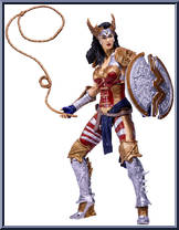 Wonder Woman (McFarlane Armor) (Gold Label) from DC Multiverse - Basic Series manufactured by McFarlane [Loose]