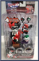 Harley Quinn Gift Set from DC - Head Knockers manufactured by Neca [Front]