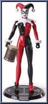 Harley Quinn (Jester) from DC - Bendyfigs manufactured by Noble Toys [Loose]