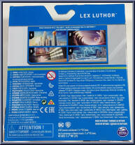 Lex Luthor from DC - Heroes Unite manufactured by Spinmaster [Back]