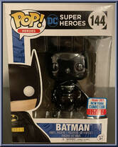 Batman (Black Chrome) from DC Super Heroes - Pop! Vinyl Figures manufactured by Funko [Front]