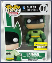 Batman (Green) from DC Super Heroes - Pop! Vinyl Figures manufactured by Funko [Front]