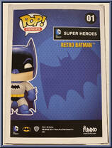 Batman (Retro) from DC Super Heroes - Pop! Vinyl Figures manufactured by Funko [Back]