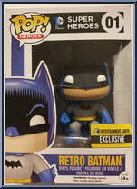 Batman (Retro) from DC Super Heroes - Pop! Vinyl Figures manufactured by Funko [Front]