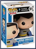 Batman (Unmasked) from DC Super Heroes - Pop! Vinyl Figures manufactured by Funko [Front]