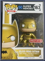 Golden Midas Batman from DC Super Heroes - Pop! Vinyl Figures manufactured by Funko [Front]
