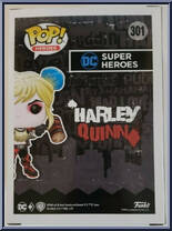 Harley Quinn from DC Super Heroes - Pop! Vinyl Figures manufactured by Funko [Back]