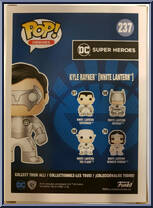 Kyle Rayner (White Lantern) from DC Super Heroes - Pop! Vinyl Figures manufactured by Funko [Back]