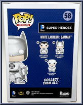 White Lantern: Batman (Glows in the Dark) from DC Super Heroes - Pop! Vinyl Figures manufactured by Funko [Back]