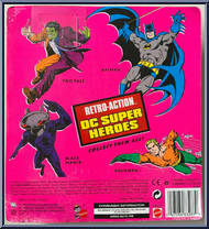 Batman from DC Super Heroes - Retro-Action manufactured by Mattel [Back]