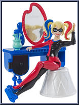 Harley Quinn Bedroom Set from DC Super Hero Girls - Accessories manufactured by Mattel [Loose]