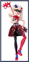 Harley Quinn (Masquerade) from DC Super Hero Girls - Dolls manufactured by Mattel [Loose]