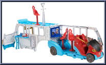 School Bus from DC Super Hero Girls - Accessories manufactured by Mattel [Loose]
