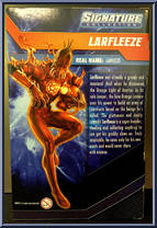 Larfleeze from DC Universe - Signature Collection manufactured by Mattel [Back]