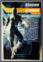 Starman from DC Universe - Signature Collection manufactured by Mattel [Back]