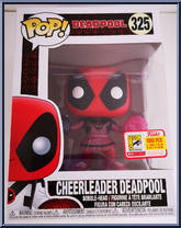Deadpool (Cheerleader) (Pink) from Deadpool - Pop! Vinyl Figures manufactured by Funko [Front]