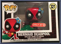 Deadpool (Mermaid) (Metallic) from Deadpool - Pop! Vinyl Figures manufactured by Funko [Front]