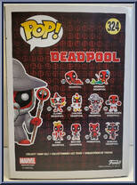 Deadpool (Wizard) from Deadpool - Pop! Vinyl Figures manufactured by Funko [Back]