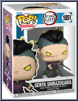 Genya Shinazugawa from Demon Slayer - Pop! Vinyl Figures manufactured by Funko [Front]