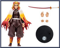 Kyojuro Rengoku from Demon Slayer - 7" Scale manufactured by McFarlane [Loose]