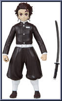 Tanjiro Kamado from Demon Slayer - 5" Scale manufactured by McFarlane [Loose]