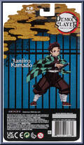 Tanjiro Kamado (Season 2) from Demon Slayer - 5" Scale manufactured by McFarlane [Back]