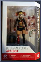 Harley Quinn from Designer Series - Aunt Lucia manufactured by DC Collectibles [Front]