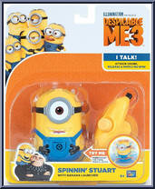 Spinnin' Stuart from Despicable Me - Despicable Me 3 manufactured by Thinkway Toys [Front]