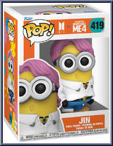 Jin (Minion) from Despicable Me 4 - Pop! Vinyl Figures manufactured by Funko [Front]