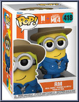 RM (Minion) from Despicable Me 4 - Pop! Vinyl Figures manufactured by Funko [Front]