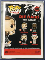John McClane from Die Hard - Pop! Vinyl Figures manufactured by Funko [Back]