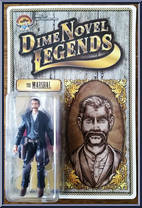 Marshal from Dime Novel Legends - Basic Series manufactured by Chicken Fried Toys [Front]