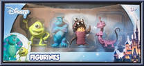 4-Pack from Disney Figurines - Monsters Inc manufactured by Beverly Hills Teddy Bear [Front]