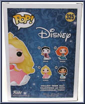 Aurora (Blue Dress) (Chase) from Disney - Disney Universe Pop! manufactured by Funko [Back]