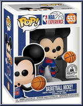 Basketball Mickey from Disney - NBA Experience Pop! manufactured by Funko [Front]