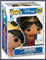 Jasmine (Red Outfit) (Glitter) from Disney - Disney Universe Pop! manufactured by Funko [Front]