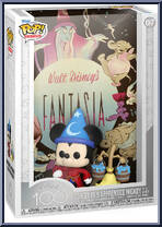 Sorcerer's Apprentice Mickey with Broom (Movie Poster) from Disney - 100th Pop! manufactured by Funko [Front]