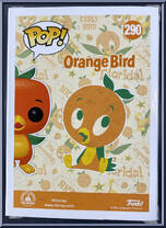 Orange Bird (Diamond) from Disney - Orange Bird Pop! manufactured by Funko [Back]