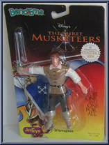 D'Artagnan (Three Musketeers) from Disney - Bend-Ems manufactured by Just Toys [Front]