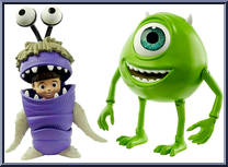 Mike Wazowski & / Y / ET Boo Action Figure