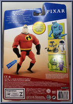 Mr. Incredible from Disney Pixar - Basic Series manufactured by Mattel [Back]