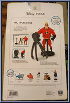 Mr. Incredible from Disney Pixar - Deluxe manufactured by Thinkway Toys [Back]