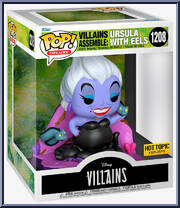 Ursula With Eels (Villains Assemble) (Deluxe) from Disney Villains - Pop! Vinyl Figures manufactured by Funko [Front]