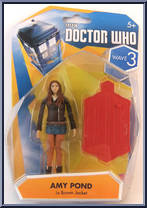 Amy Pond (Brown Jacket) from Doctor Who - Series 7 - Wave 3 manufactured by Character Options [Front]