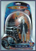 First Doctor (with Dalek) (B&W) Action Figure