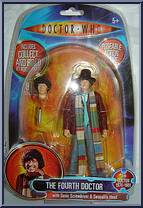 Fourth Doctor (with Sonic Screwdriver & Swapable Head) Action Figure