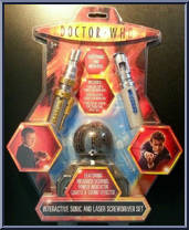 Interactive Sonic and Laser Screwdriver Set Action Figure